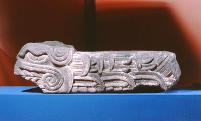 Quetzalcoatl the Feathered Serpent, Late Post Classic Period by Aztec